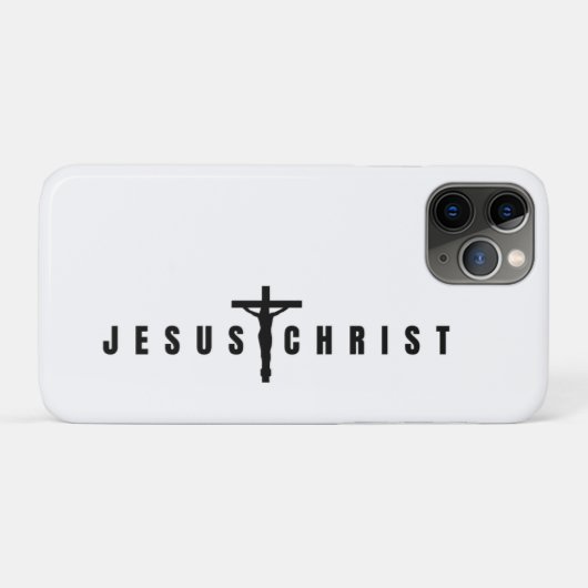 Jesus Christ Case-Mate iPhoneケース (裏面(横))