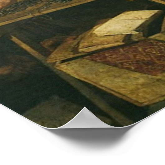 Jesus Christ Cleansing of the Temple ポスター (角)