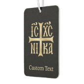 Jesus Christ Conquers Emblem カーエアーフレッシュナー (左)