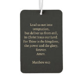 Jesus Christ Conquers Emblem カーエアーフレッシュナー (裏面)