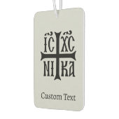 Jesus Christ Conquers Emblem カーエアーフレッシュナー (左)