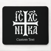 Jesus Christ Conquers Emblem マウスパッド (正面)