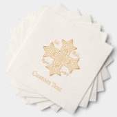 Jesus Christ Conquers Emblem 箔ナプキン (インサイチュ (積み重ね))