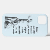 Jesus Christ Crucifixion cross Bible Quotes Case-Mate iPhoneケース (裏面 (横))