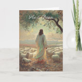 Jesus Christ Easter Religious Chisrian カード (正面)