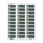 Jesus Christ Easter Religious Watercolor ラベル (フルシート)