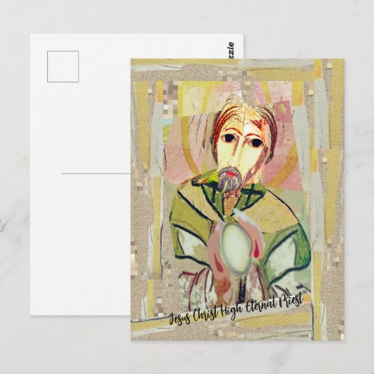 Jesus Christ High Eternal Priest ポストカード (正面/裏面)