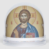 Jesus Christ Holding the Gospels Orthodox Icon     (正面)