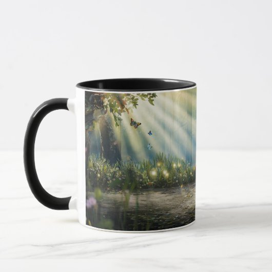 Jesus Christ in Gethsemane #1 マグカップ (左)