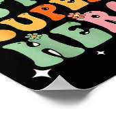 Jesus Christ Is My Superhero Jesus Loves You Funny ポスター (角)