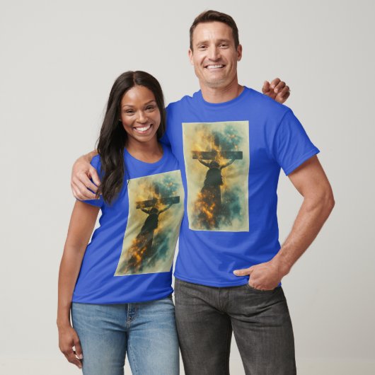 Jesus Christ Lord Savior Crucifixion 01 Tシャツ (ユニセックス)