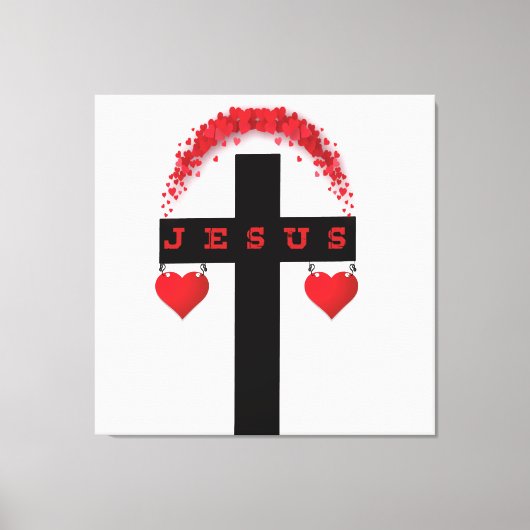 Jesus Christ of the Cross キャンバスプリント (正面)