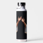 Jesus Christ Our Savior | Black and Gold ウォーターボトル (右面)