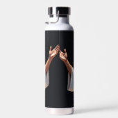 Jesus Christ Our Savior | Black and Gold ウォーターボトル (右面)