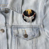 Jesus Christ Our Savior | Black and Gold 缶バッジ (インサイチュ)