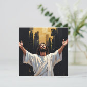 Jesus Christ Our Savior | Black and Gold blank (スタンド正面)