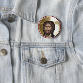 Jesus Christ Pantocrator Icon 缶バッジ (インサイチュ)