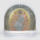 Jesus Christ Pantocrator, Lord of All, Icon (裏面)
