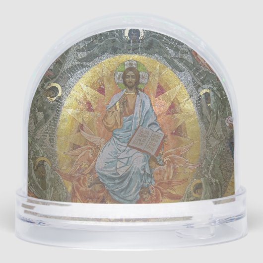 Jesus Christ Pantocrator, Lord of All, Icon (裏面)