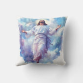 Jesus Christ Pillow Religious Christian Faith クッション (裏面)