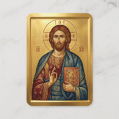 Jesus Christ prayer cards 名刺 (正面)