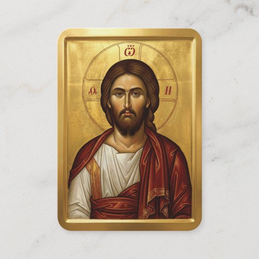 Jesus Christ prayer cards 名刺 (正面)