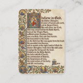 Jesus Christ prayer cards 名刺 (裏面)