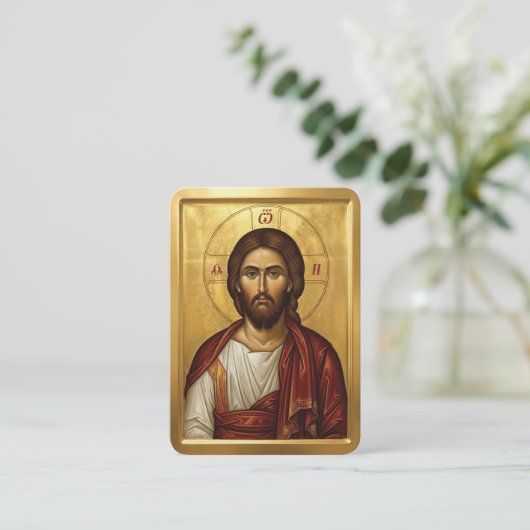 Jesus Christ prayer cards 名刺 (スタンド正面)