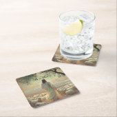 Jesus Christ Religious Easter Catholic  スクエアペーパーコースター (インサイチュ)