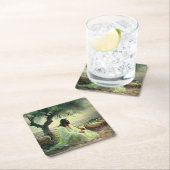 Jesus Christ Religious Easter Catholic  スクエアペーパーコースター (インサイチュ)