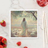 Jesus Christ Religious Easter Catholic スタンダードランチョンナプキン (インサイチュ)