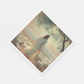 Jesus Christ Religious Easter Catholic スタンダードランチョンナプキン (角)