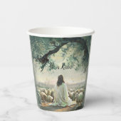 Jesus Christ Religious Easter Catholic 紙コップ (裏面)