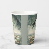 Jesus Christ Religious Easter Catholic  紙コップ (左)