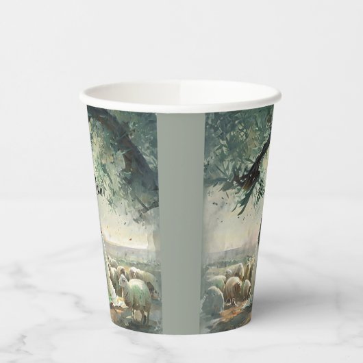 Jesus Christ Religious Easter Catholic  紙コップ (左)