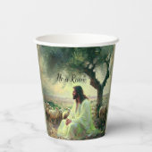 Jesus Christ Religious Easter Catholic  紙コップ (裏面)