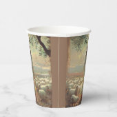 Jesus Christ Religious Easter Catholic  紙コップ (右)