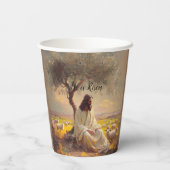 Jesus Christ Religious Easter Catholic 紙コップ (裏面)