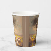 Jesus Christ Religious Easter Catholic  紙コップ (右)