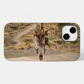 Jesus Christ Riding a Donkey Christian iPhone Case Case-Mate iPhoneケース (裏面 (横))