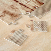 Jesus Christ Shroud of Turin Holy Face Burial  ジグソーパズル (側面)