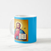 Jesus Christ son of God コーヒーマグカップ (正面左)