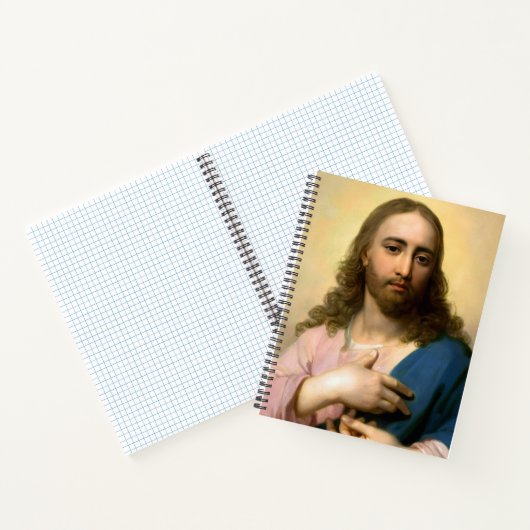 Jesus Christ Spiral Notebook ノートブック (内部)