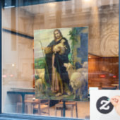 JESUS CHRIST THE GOOD SHEPHERD ウィンドウサイン (カフェ窓)
