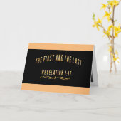 Jesus Christ The Lord Greeting Photo Card カード (黄色い花)