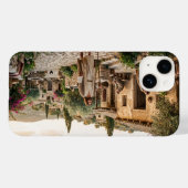 Jesus Christ Walking in Ancient Village phone Case Case-Mate iPhoneケース (裏面 (横))