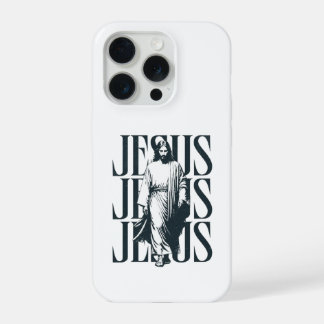 Jesus Christ Walking iPhone 15 Proケース