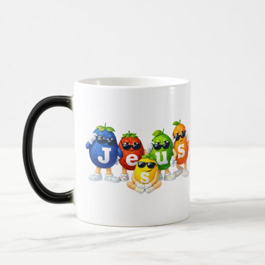 JESUS - Christian モーフィングマグカップ (左)