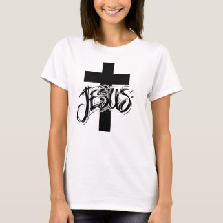 "JESUS" Christian men T-Shirt Tシャツ