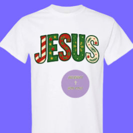 JESUS - Christmas - Christian Tシャツ
